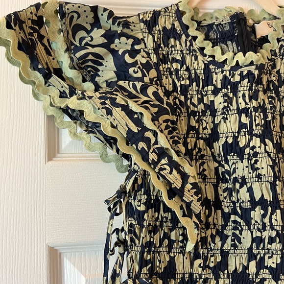 Sea NY Women’s Linda Dress, Blue color, sample size S/4 - Picture 4 of 11